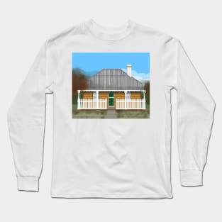 Coolangatta Convicts Cottage Historic Architecture Long Sleeve T-Shirt